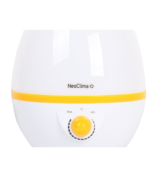 Увлажнитель воздуха Neoclima NHL-200L белый/желтый, 20 м², 2 л