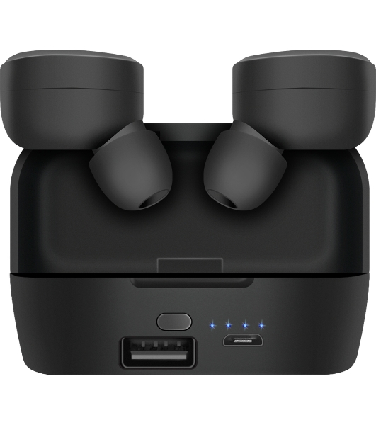 Наушники TWS Defender Twins 639 черный, внутриканальные, Bluetooth, до 4 ч