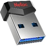 Флешка USB Netac UM81 (NT03UM81N-032G-20BK), 32Gb, USB 2.0, R/W 30/10, черный/красный, фото3