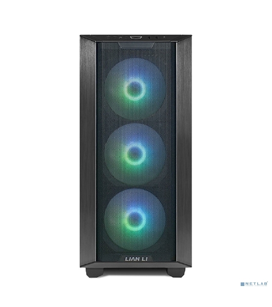 Компьютерный корпус Lian-Li Lancool III RGB черный без БП ATX 10x120мм 3x140мм 2xUSB 3.0 audio bott PSU