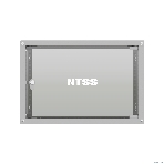 Шкаф коммутационный NTSS LIME (NTSS-WL6U5535GS) настенный 6U 550x350 мм пер. дв. стекл несъемн. бок. пан. 30 кг серый 8.3 кг 110 град. IP20, фото14