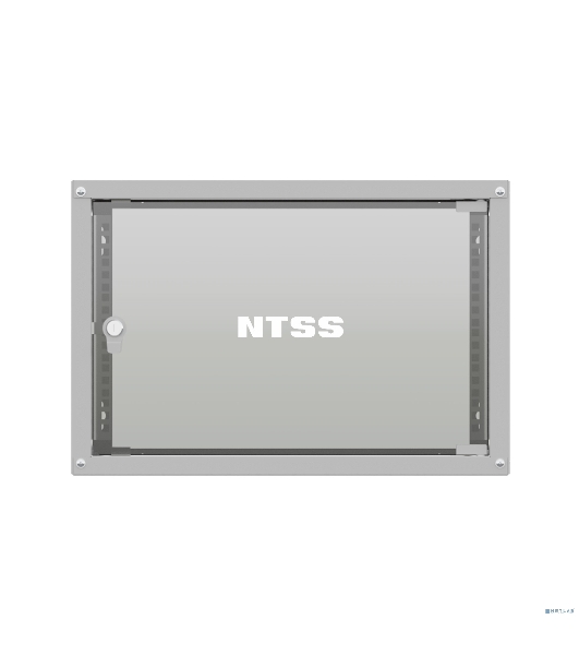 Шкаф коммутационный NTSS LIME (NTSS-WL6U5535GS) настенный 6U 550x350 мм пер. дв. стекл несъемн. бок. пан. 30 кг серый 8.3 кг 110 град. IP20