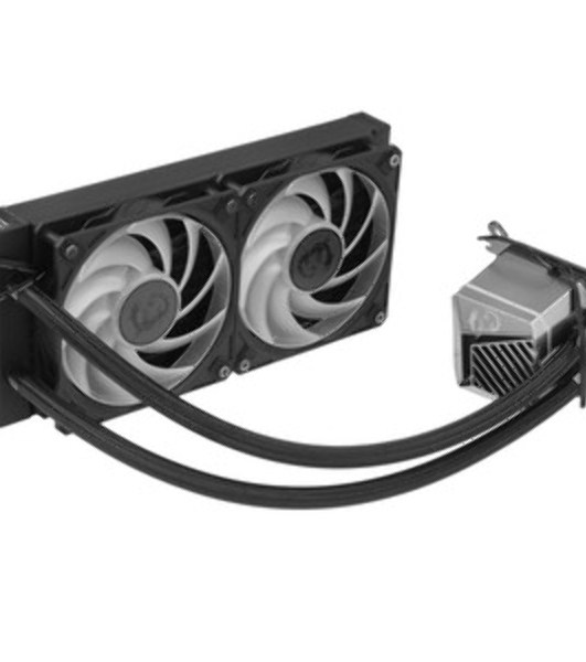 Система жидкостного охлаждения MSI MAG CORELIQUID A15 черный 120мм алюминий+медь 2050rpm 28.7db 4-pin