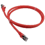 Патч-корд Lanmaster LAN-PC45/S6A-5.0-RD вилка RJ-45-вилка RJ-45 кат.6А 5м красный LSZH, фото 1