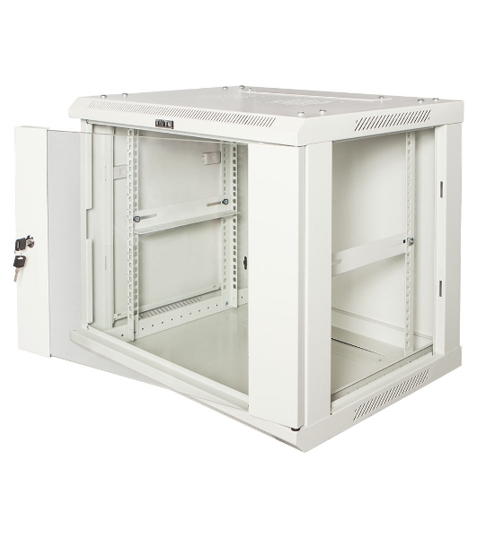 Шкаф настенный серии Pro, 18U 600x800, стеклянная дверь