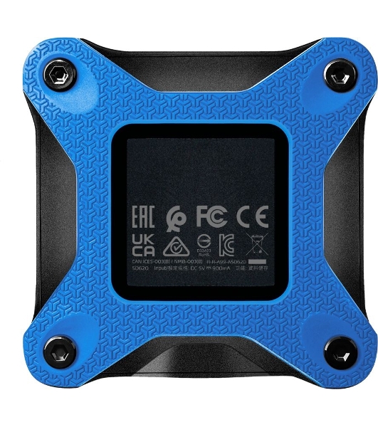Внешний SSD A-DATA External SD620, 512Gb, USB 3.2, R/W -550/500 MB/s синий