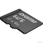 Флеш карта microSDXC 64Gb Class10 Digma CARD30 + adapter, фото5