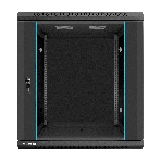 Шкаф телекоммуникационный 19' настенный 12U ExeGate EC-WM-12U.600.G.BLACK (19', 12U, 600x600x635 мм (ШхГхВ), передняя дверь закаленное стекло, съемные боковые панели, пыле- и влагозащита IP23, черный RAL 9004), фото12