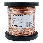 Акустический кабель Cablexpert CC-TC2x0,75-50M, прозрачный, 50 м, на катушке, фото 1
