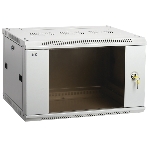 Шкаф ITK LINEA W 12U 600x450 мм дверь стекло, RAL7035, фото 1