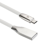 Кабель USB ACD-Infinity MicroUSB - USB-A TPE, 1.2м, белый, фото2