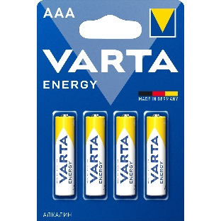 Батарейки VARTA ENERGY AAA бл. 4 (рус.)