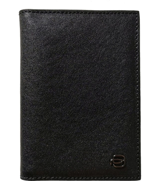 Обложка для документов Piquadro Black Square PP5256B3/N, черный, натур.кожа