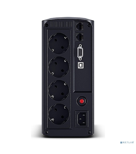 Источник бесперебойного питания CyberPower VP1000ELCD/1000 ВА/550 Вт/USB/RS-232/RJ-11/RJ-45/4 х CEE 7 (евророзетка)