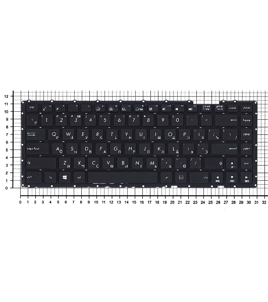 Клавиатура для ноутбука Asus Pro P2440UA черная