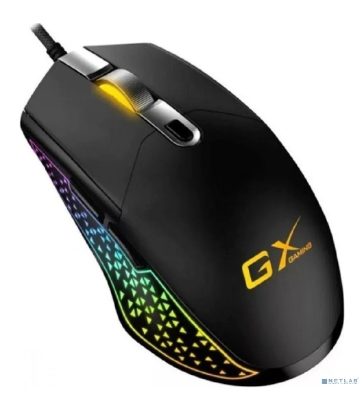 Мышь проводная Genius Scorpion M705 черный, 7200 dpi, USB, кнопки - 6