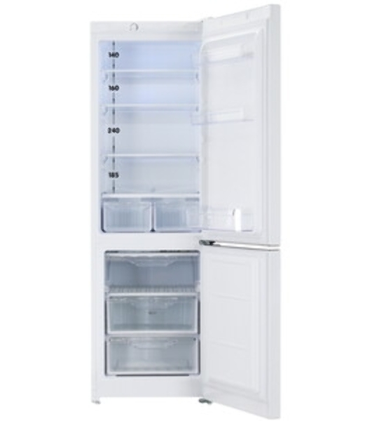 Холодильник Indesit DS 3180 W белый, двухкамерный, 223/87 л, морозилка снизу