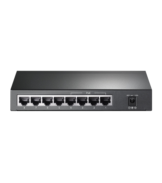 Коммутатор TP-Link SMB TL-SG1008P Коммутатор 8-port Gigabit Switch с 4 портами РоЕ