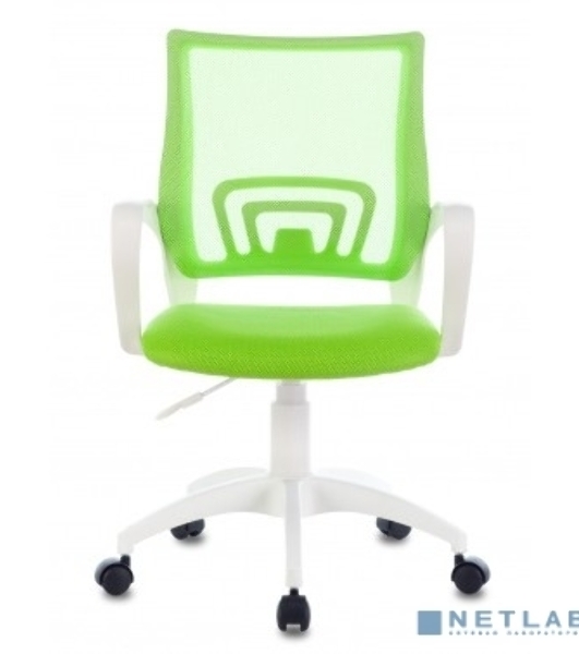 Кресло Бюрократ CH-W695NLT TW-03A TW-18 салатовый, сетка/ткань, 120 кг, механизм качания
