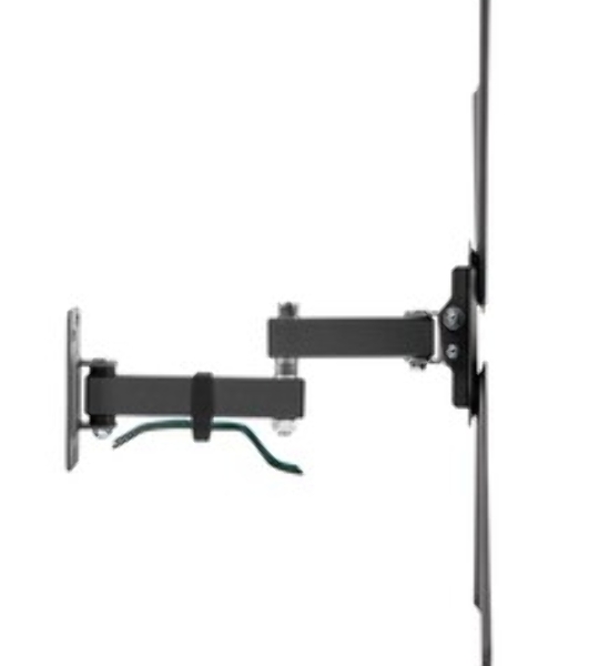 Кронштейн для телевизора Kromax CORBEL-7 черный 22'-65' макс.30кг настенный поворот и наклон