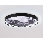 Настенно-потолочный светодиодный светильник Ambrella light FW11112 BK черный 25W LED 3000-6400K D400*38, фото6