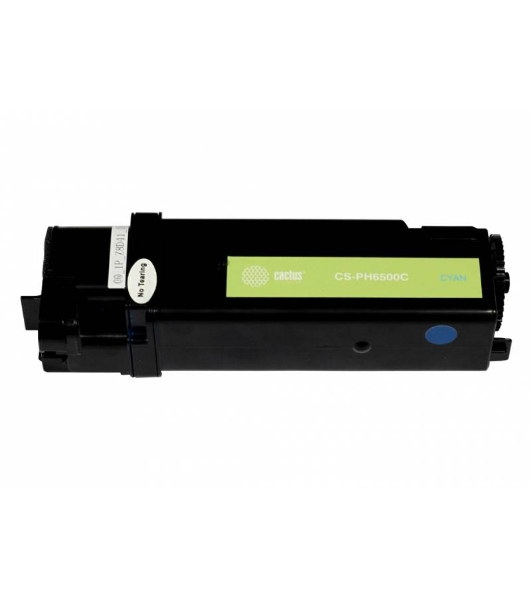 Картридж лазерный Cactus CS-PH6500C (106R01601) голубой (2500 стр.) для Xerox Phaser 6500/WorkCentre 6505