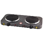 Плита настольная электрическая Homestar HS-1104 1000+1000Вт Ф155+155мм чугун, фото3