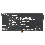 Аккумулятор CameronSino CS-LVK900SL BL207 для Lenovo K9003.7V, 2500mAh, 9.50Wh, фото2