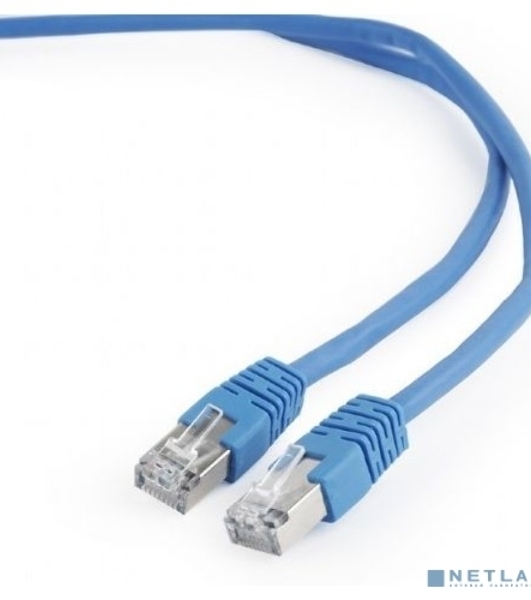 Патч-корд FTP Cablexpert cat.6, 1м, литой, многожильный, черный