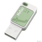 Флешка USB Netac UA31 (NT03UA31N-128G-32GN), 128Gb, USB 3.2, R/W 110/45, зеленый/белый, фото9