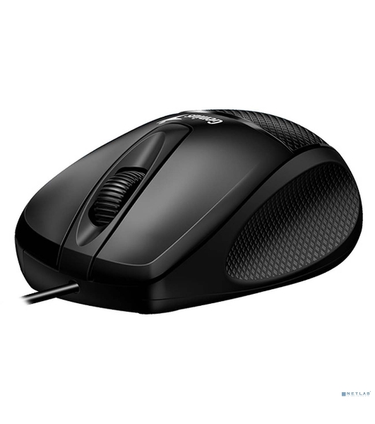 Мышь проводная Genius DX-150X черный, 1000 dpi, USB, кнопки - 3