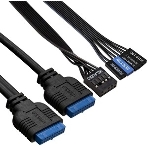 Компьютерный корпус Miditower ExeGate AA-443U-AA500 (ATX, AA500 8 см, 2*USB+1*USB 3.0+HD Audio, черный), фото6