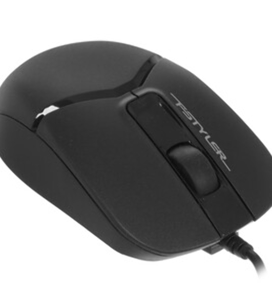 Мышь проводная A4Tech Fstyler FM12S черный, 1200 dpi, USB, кнопки - 3