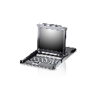 Квм консоль ATEN SINGLE RAIL 16P PS/2-USB LCDKVMP 19INCH (CL5716NR)., фото2