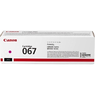 Картридж лазерный Canon 067M (5100C002) пурпурный (1250 стр.) для Canon LBP631/633/MF651/655/657