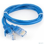 Патч-корд CCA light UTP Гарнизон PC-UTP-5e-1-B cat.5e, 1м, литой, многожильный синий, фото 1