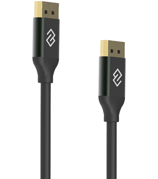 Кабель аудио-видео Digma V1.4 DisplayPort (m)/DisplayPort (m) 2м. черный (D-DP-V1.4-2M)