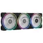 Вентилятор для корпуса Alseye Halo 4.0-B kit (3шт.) черный, 120 мм, 1300 об/мин, 24.8 дБ, 4 pin, фото6