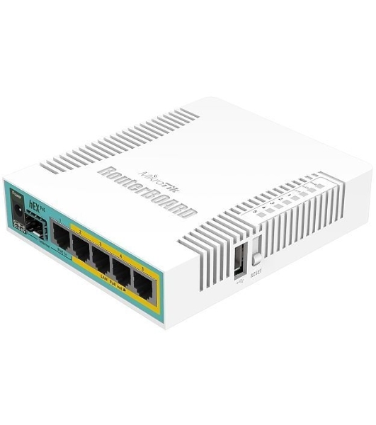Маршрутизатор 10/100/1000M 5PORT HEX POE RB960PGS MIKROTIK