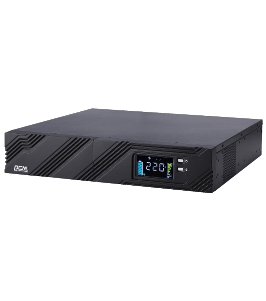 Источник бесперебойного питания Powercom Smart King Pro+ SPR-1000 LCD 800Вт 1000ВА черный