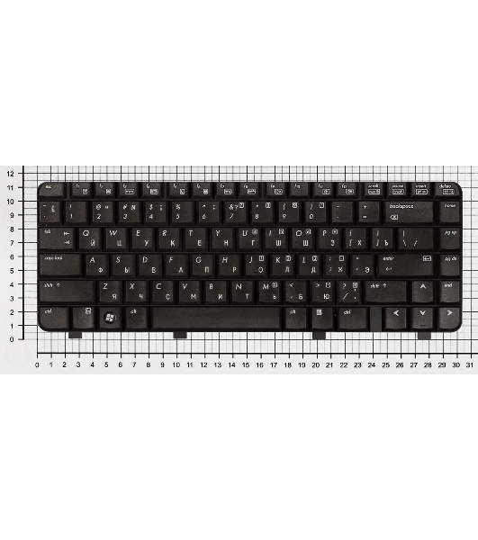 Клавиатура для ноутбука HP Pavilion DV4-1000 черная