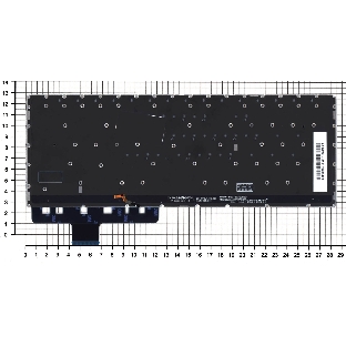 Клавиатура для ноутбука Asus ZenBook Pro UX450F черная с подсветкой