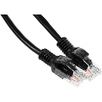 Патч-корд UTP Cablexpert PP12-3M/BK 5e, 3м, литой, многожильный, черный, фото5