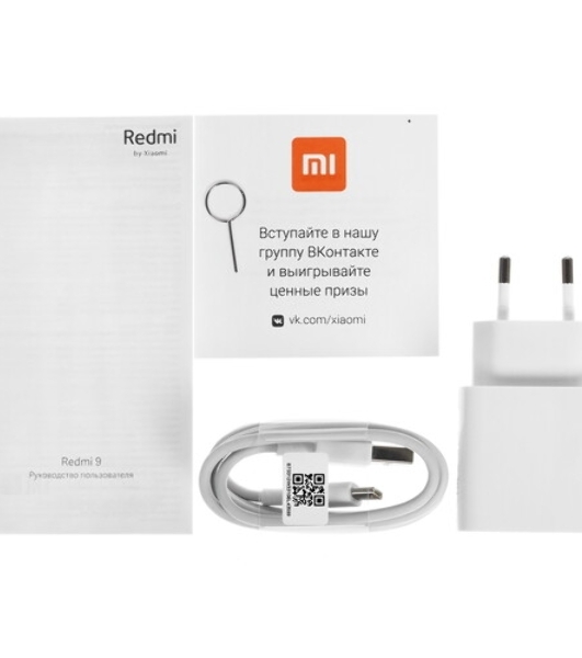 Дисплей для Xiaomi Redmi 9 в сборе с тачскрином черный