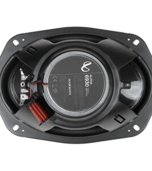Колонки автомобильные Infinity Alpha 6930 490Вт 92дБ 4Ом 16x24см (6x9дюйм) (ком.:2кол.) коаксиальные трехполосные