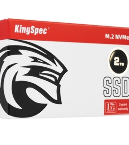 Накопитель SSD KingSpec XG7000, 2Tb, PCIe 4.0 x4, M.2 2280, NVMe, R/W 7400/6600, с радиатором