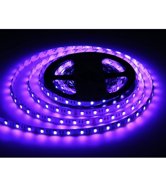 Светодиодная лента Ambrella light GS4403 5050 60Led/ 10W m/ 24V IP20 RGBW+6500K/ 5000*10*1.87mm (5 конт.)