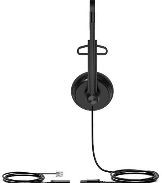 Гарнитура Yealink YHS34 Mono чёрный, проводная
