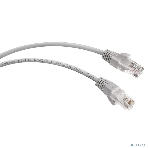 Шнур коммутационный Cabeus, cat.6a, неэкр., U/UTP, RJ45/RJ45, LSZH, AWG24, 5м, серый, фото3