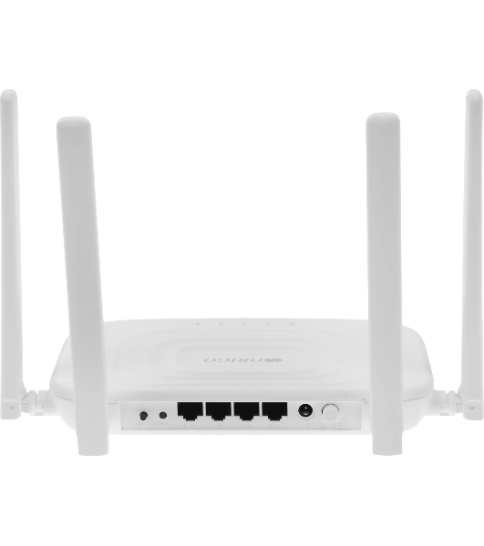 Беспроводной двухдиапазонный маршрутизатор AC1200, 1x100Base-TX WAN, 3x100Base-TX LAN, 4 внешние антенны 5 dBi